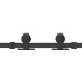 vidaXL Pribor za klizna vrata 213 cm čelični crni | shoptok.hr