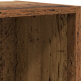  Set TV stalka s policom Zidne s pohranom 3 pcs Staro drvo 37 x 37 x 142.5 cm | shoptok.hr