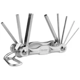 sklopivi set hex ključeva 8-delni cr-v RH-2040 1.5-8mm