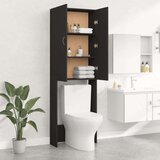 Ormarić za perilicu rublja crni 64 x 25 5 x 190 cm | shoptok.hr