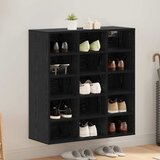  Ormar za cipele s policom Crni hrast 77,5 x 30 x 83,5 cm | shoptok.hr