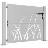  Vrtna vrata 100x100 cm Corten čelik dizajn s travom | shoptok.hr