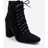 Kesi Women's Zamsz Shoes on Post Black Saolio Cene'.'