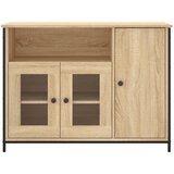  Komoda boja hrasta sonome 100 x 35 x 75 cm konstruirano drvo | shoptok.hr