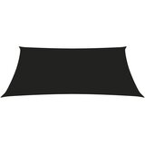  Jedro protiv sunca od tkanine Oxford trapezno 2/4 x 3 m crno | shoptok.hr