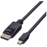 Roline green DisplayPort priključni kabel DisplayPort utikač, Mini DisplayPort utikač 3.00 m 11.44.5636 DisplayPort kabel