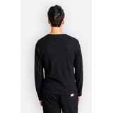 Reell Waffle Majica z dolgimi rokavi waffle deep black | Shoptok.si