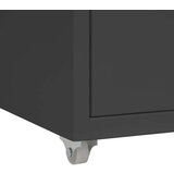 vidaXL mobilni ormarić za spise antracit 28 x 41 x 69 cm metalni | shoptok.hr