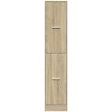 vidaXL Lekarniška omara sonoma hrast 30x41x144,5 cm inženirski les | Shoptok.si