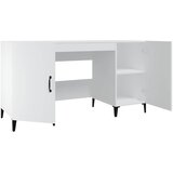  Radni stol bijeli 140 x 50 x 75 cm od konstruiranog drva Bijela | shoptok.hr