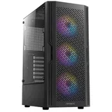 AX20 Midi-T ATX RGB (0-761345-10060-1) okno gaming črno ohišje
