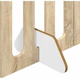  Preklopna ogradica za kućne ljubimce 4 pcs Sonoma hrast | shoptok.hr