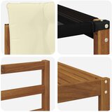 Set vanjskih sofa 9 kom. Prirodna i krem | shoptok.hr