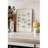 WALLXPERT Dekorativna slika u okviru 50 x 70 cm | Eponuda.com