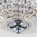 Orion DLU 1840/47 - Kristalni plafon 6xE27/40W/230V prečnik 47 cm hrom | Eponuda.com