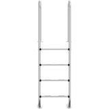  Ljestve za bazen 54 x 38 x 184,5 cm od nehrđajućeg čelika | shoptok.hr