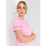 Sinsay Majica kratkih rukava s rupičastim umetkom | shoptok.hr