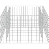  Gabionska sadilica od pocinčanog čelika 90 x 90 x 50 cm | shoptok.hr
