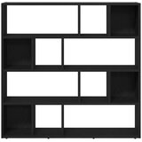 Ormarić za knjige/Pregrada za sobu crni hrast 105x24x102 cm | Shoptok.si