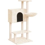  Penjalica za mačke sa stupovima za grebanje krem 108 5 cm | shoptok.hr