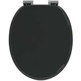  WC daska 2 pcs Crna 44 x 38 cm MDF ploča | shoptok.hr