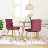 Maison Chic Jedilni stoli - Vzorci stoli 2 kosa vinsko rdeče blago A605, (22032402) | Shoptok.si
