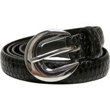 Urban Classics Accessoires Snake Synthetic Leather Ladies Belt black Cene