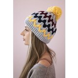 Kesi Women's cap Laila K283 dark gray+yellow | shoptok.hr