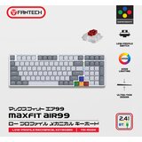 Fantech Tastatura Mehanicka Gaming MK916 RGB Maxfit AIR99 Wireless grey (red switch) | ePonuda.com
