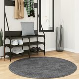 vidaXL Tepih OVIEDO kratkih vlakana antracit Ø 120 cm Cijene