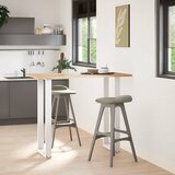  Noge za barski stol U-oblika 2 kom Bijele 40 x (110-111) cm Čelik | shoptok.hr