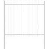  Vrtna Ograda 8 pcs Bijelo 13,6 x 1,5 m Čelik s prahom | shoptok.hr