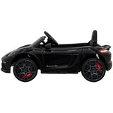  Licencirani Porsche 718 Spyder RS dječji automobil na akumulator s MP4 zaslonom, crni | shoptok.hr