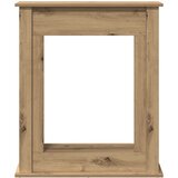  Okvir za kamin boja hrasta 75x20x87,5 cm od konstruiranog drva | shoptok.hr