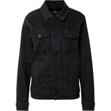 Hollister Prehodna jakna črn denim | Shoptok.si