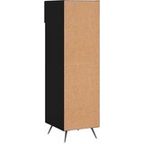 Ormarić za cipele crni 30 x 35 x 105 cm od konstruiranog drva | shoptok.hr