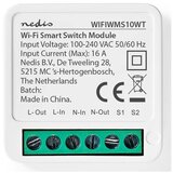 Nedis WIFIWMS10WT - Pametni prekidač SmartLife Wi-Fi 230V Cene