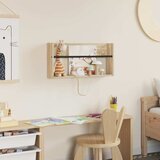  Polica za časopise s policom Zidne Sonoma hrast 60 x 12 x 30 cm | shoptok.hr