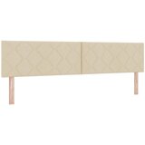  Boxspring krevet s madracem Krem 200 x 200 cm Tkanina | shoptok.hr