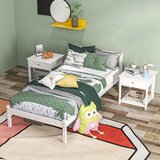  Okvir za jednokrevetni krevet uzglavlje i letvičasta podnica 26 cm prostora ispod kreveta borovina 208x96x70 cm bijela | shoptok.hr