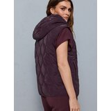 Sinsay Prošiveni prsluk s kapuljačom | shoptok.hr