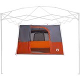 Šator s krovom Ostalo Siva i narančasta i crna 280 x 220 x 176 cm | shoptok.hr