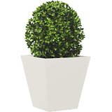  Vrtna sadilica bijela 30x30x30 cm čelična | shoptok.hr
