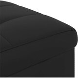  Otoman za pohranu s jastukom Crna 40 x 40 x 45 cm Umjetna koža - Crna 40 cm Umjetna koža | shoptok.hr