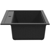  Lavabo - Umivaonik Crna 795 x 505 mm 80% Kvarc i 20% Smola | shoptok.hr