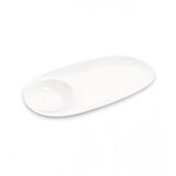 Master Oval sa posudom za sos keramički 39x20cm bijeli 01210832 | Eponuda.ba