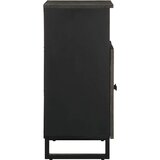  Komoda crna 60x33x75 cm Puno drvo Mango | Eponuda.com