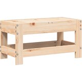 Maison Chic Vrtni stolček - Vrtni stoli za noge 62x30x32 cm trdna borovina JS861, (21878144) Cene