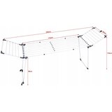 Promis MONZA laundry dryer, extendable + 2 large wings | shoptok.hr