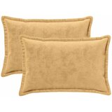  Presvlaka za jastuk 2 pcs HOUTEN Sivosmeđa 50 x 80 cm Flanel Cijene